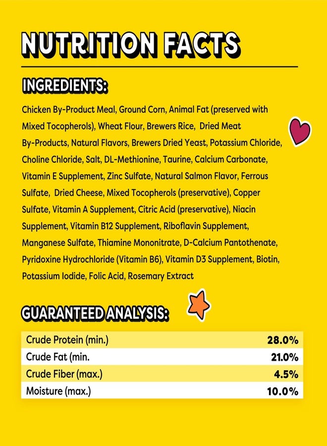 تيمبتيشنز مكافآت تمبتيشنز جامبو ستاف المقرمشة والطرية للقطط، بنكهة السلمون اللذيذة، عبوة 14 أونصة. - Image 5